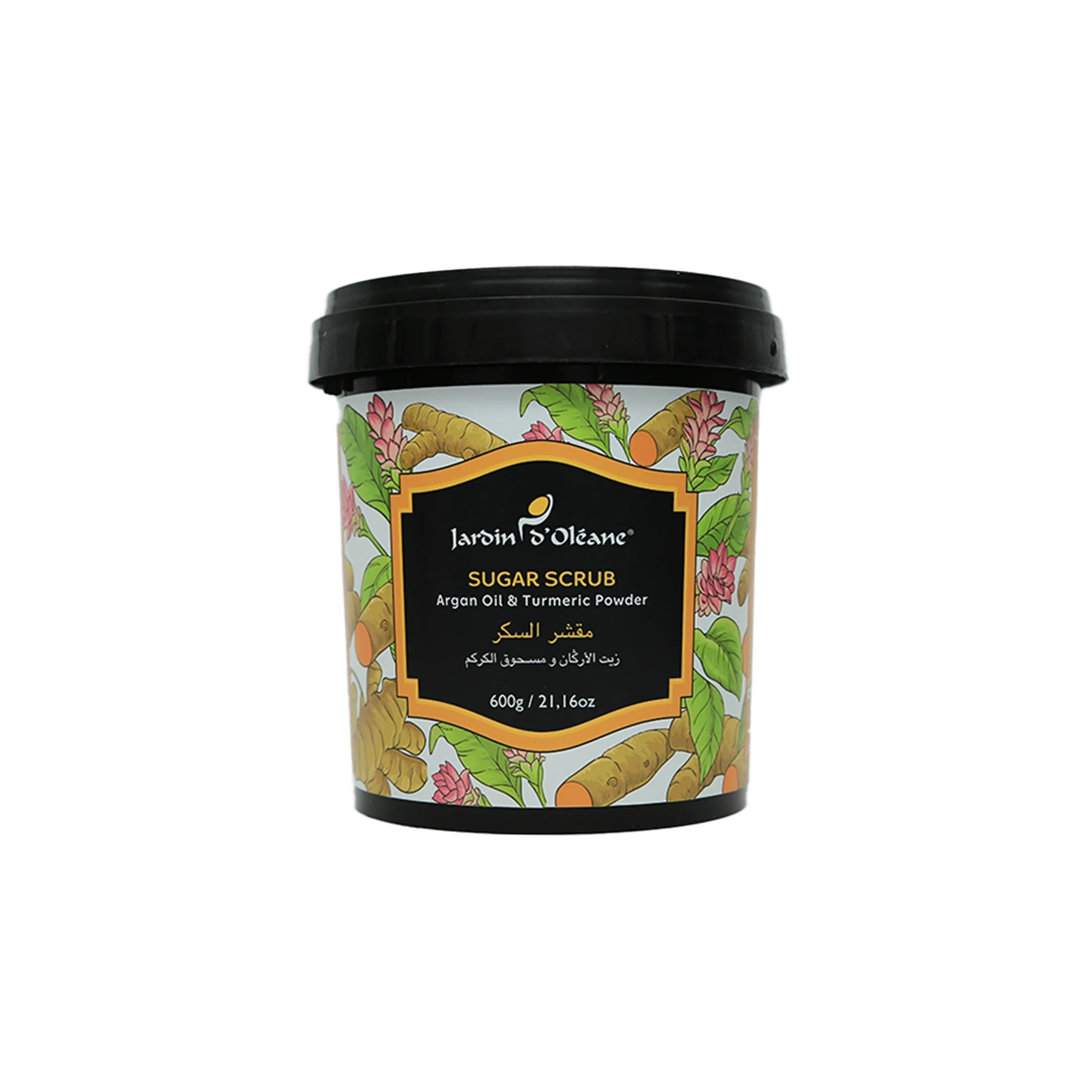 Sugar Scrub with Argan Oil &amp; Turmeric Powder 600g