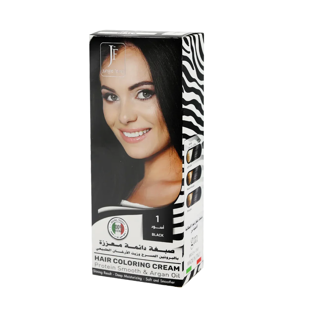 Hair Coloring Cream Kit 1 Black