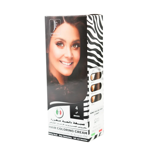 Hair Coloring Cream Kit 4 Brown
