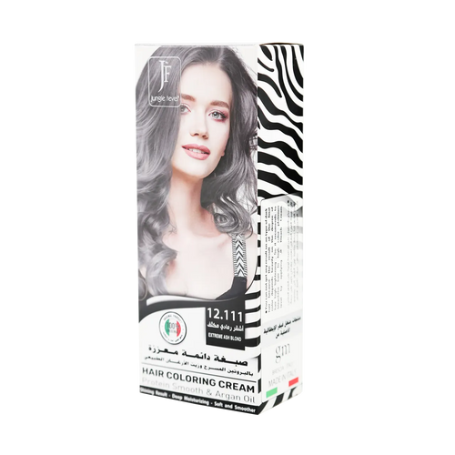 Hair Coloring Cream Kit 12.111 Extreme Ash Blond