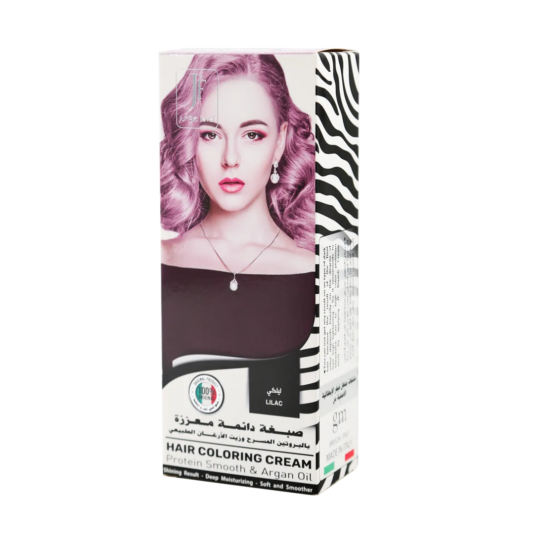 Hair Coloring Cream Kit Lilac