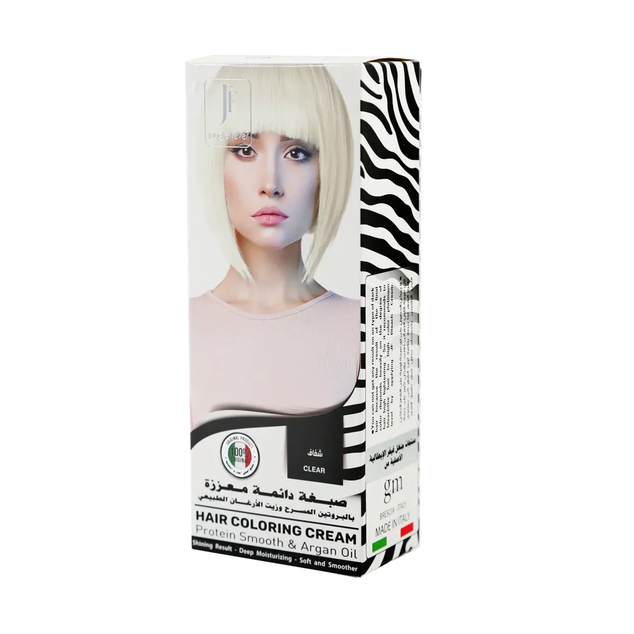 Hair Coloring Cream Kit Clear