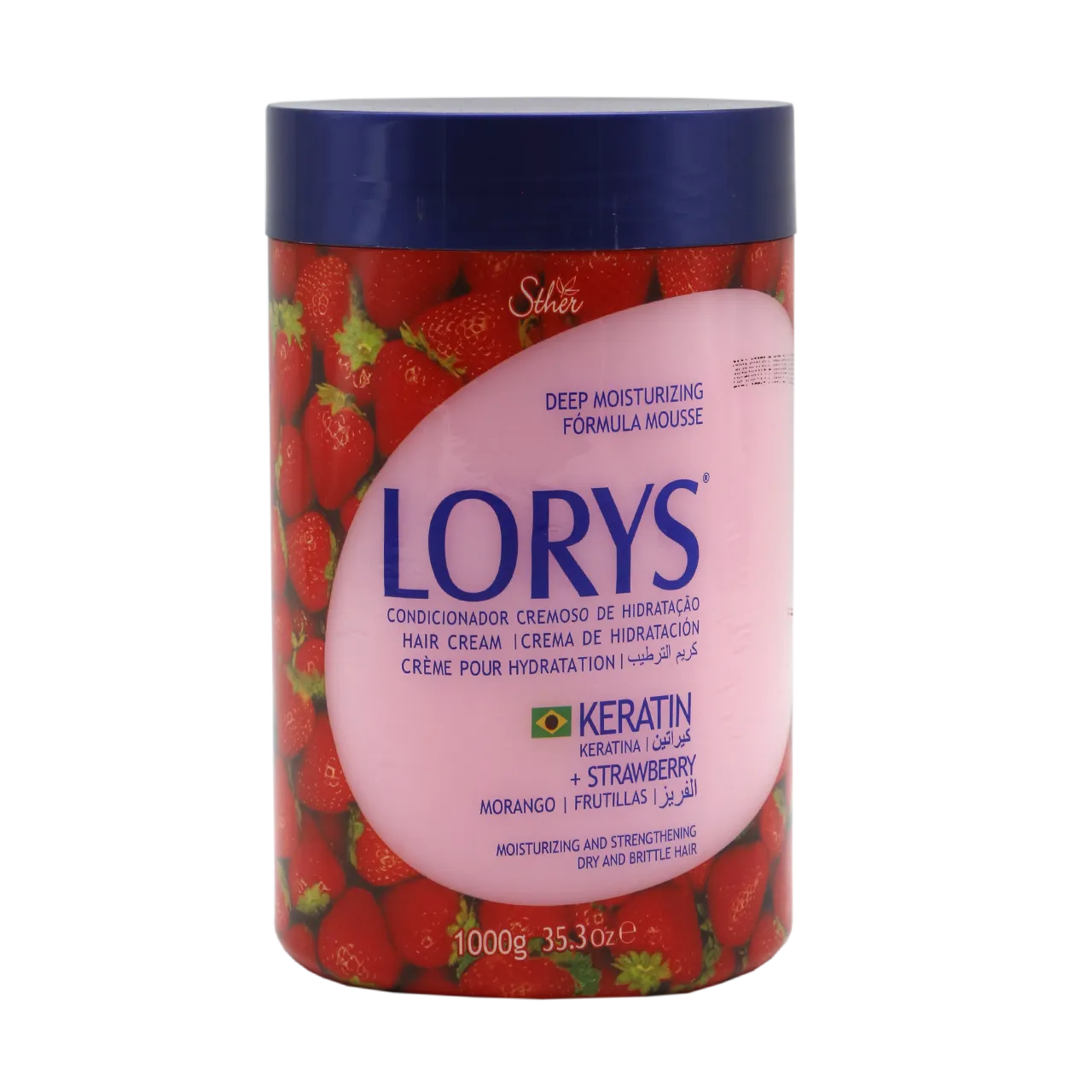 Strawberry Keratin Hair Cream 1000g