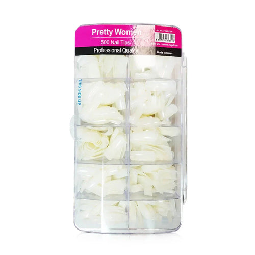 Nail Tips Natural Color (500 Tips)