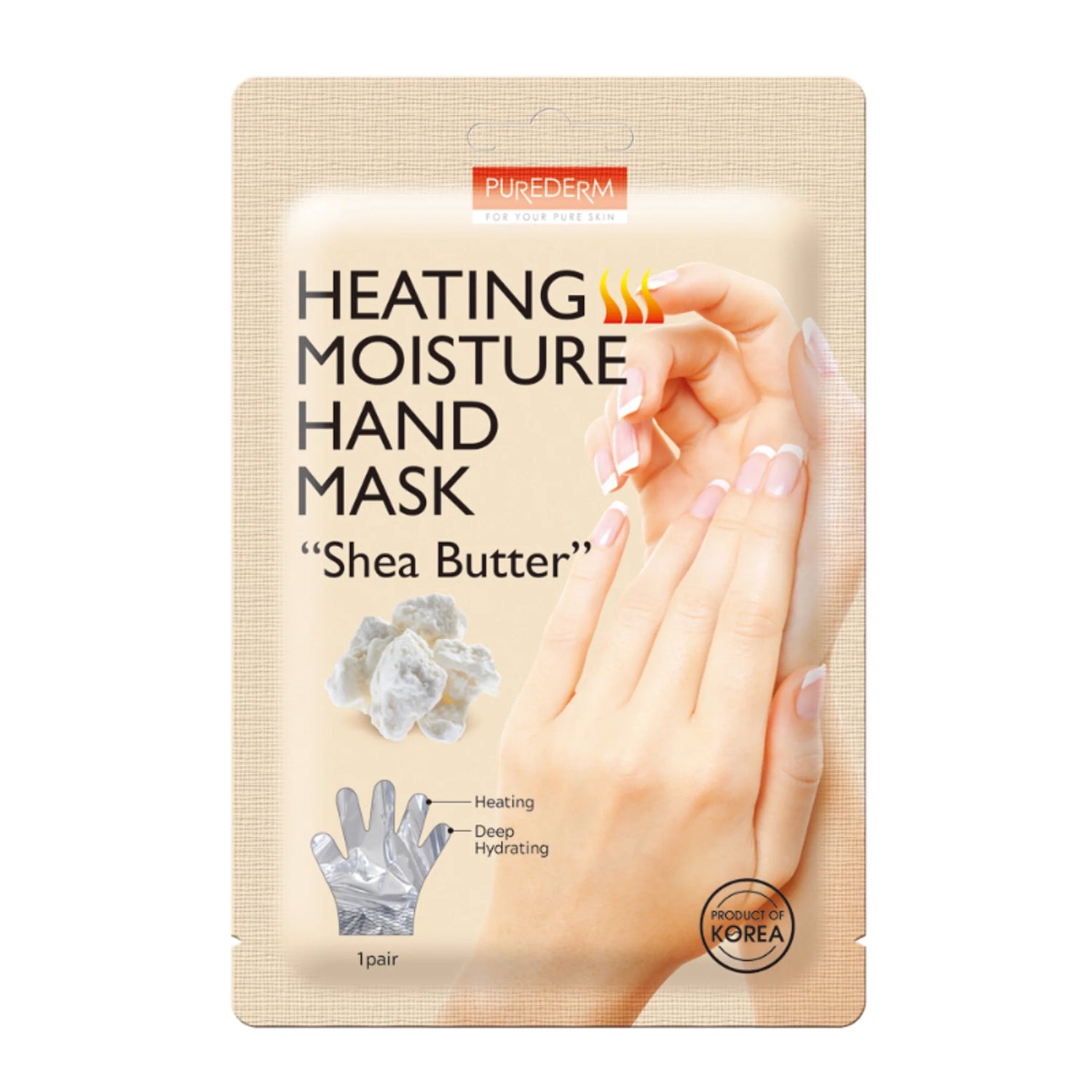 Shea Butter Heating Moisture Hand Mask