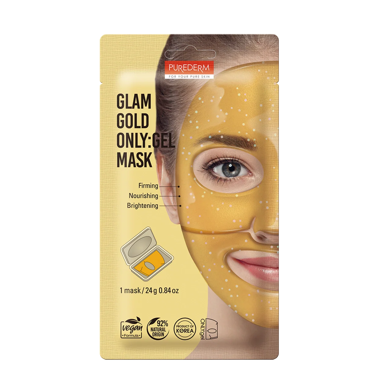 Glam Gold ONLY:gel Mask