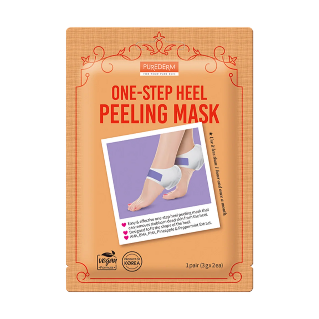 One-step heel Peeling Mask