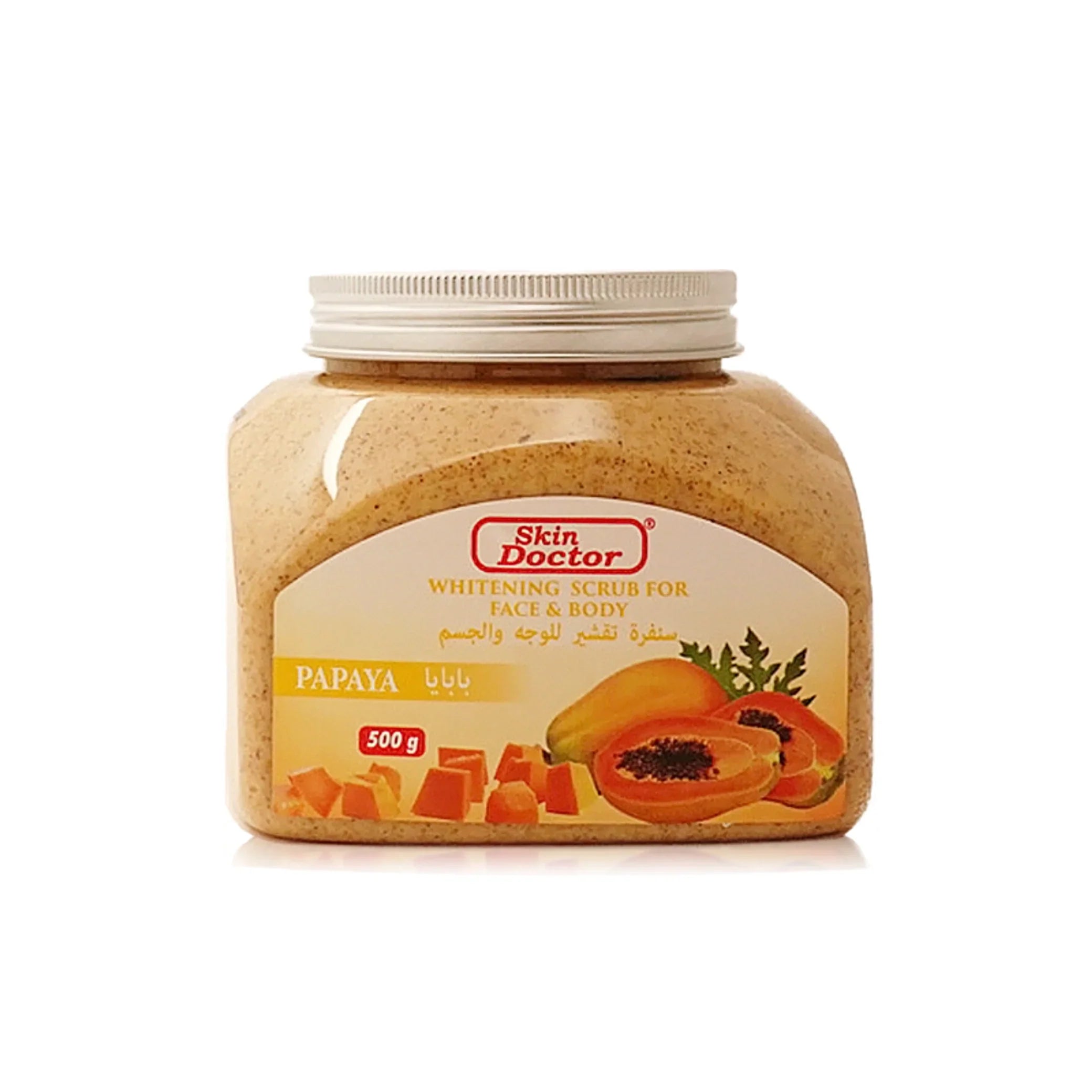 Papaya Whitening Scrub For Face &amp; Body 500g