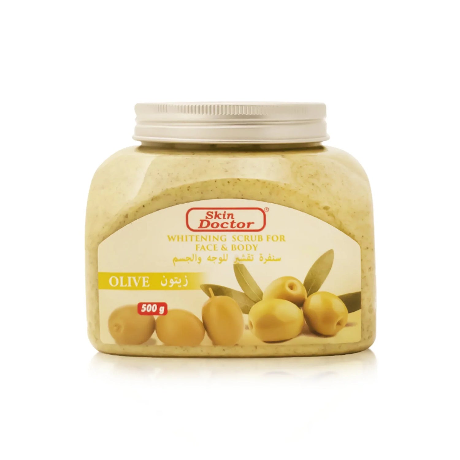 Olive Whitening Scrub For Face &amp; Body  500g