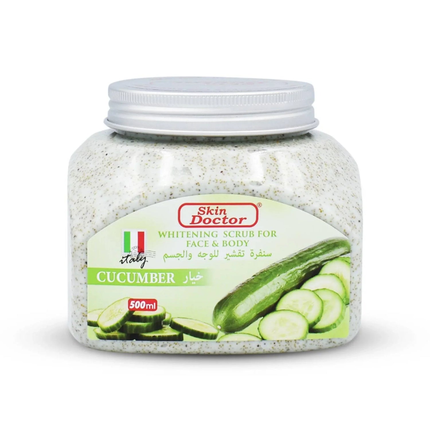 Cucumber Whitening Scrub For Face &amp; Body 500g