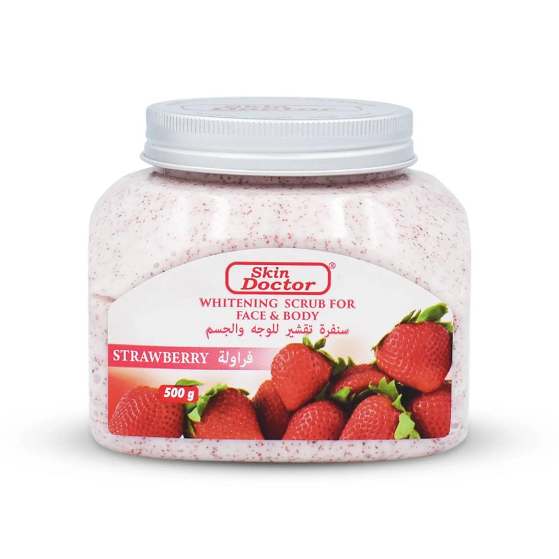 Strawberry Whitening Scrub For Face &amp; Body 500g