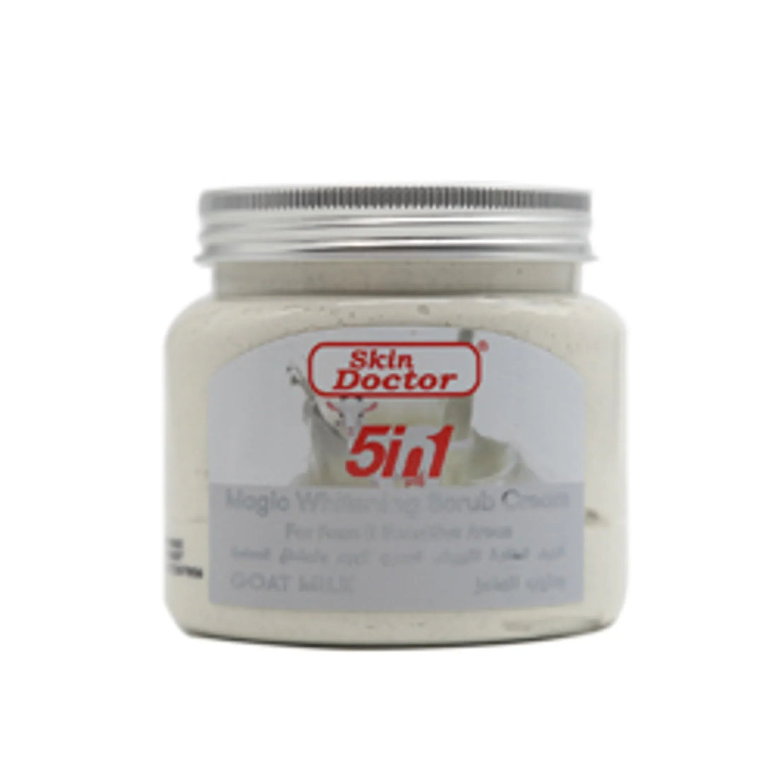 Goat Milk Magic 5in1 Whitening Scrub Cream for Face &amp; Sensitive Areas