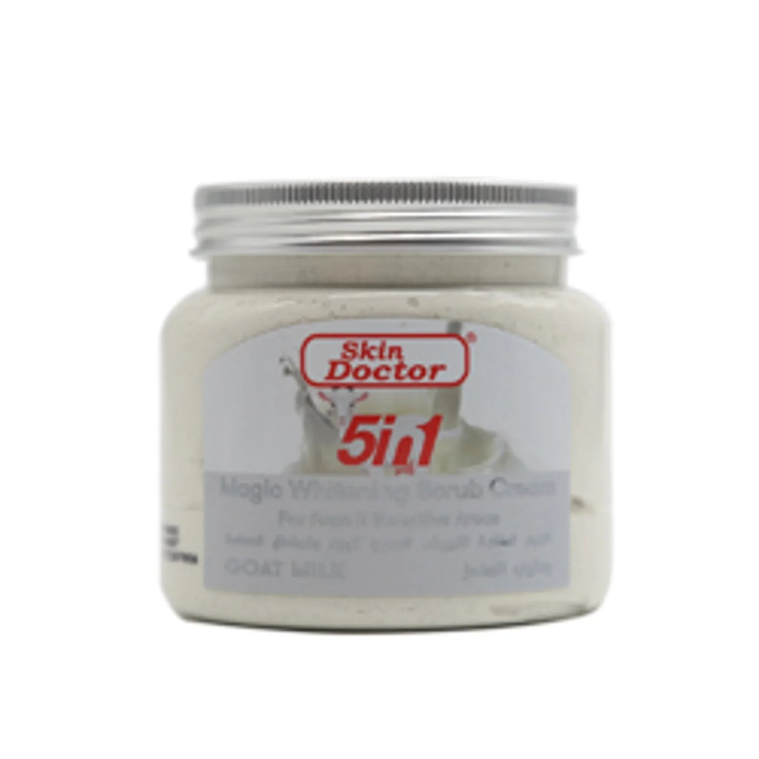 Goat Milk Magic 5in1 Whitening Scrub Cream for Face &amp; Sensitive Areas