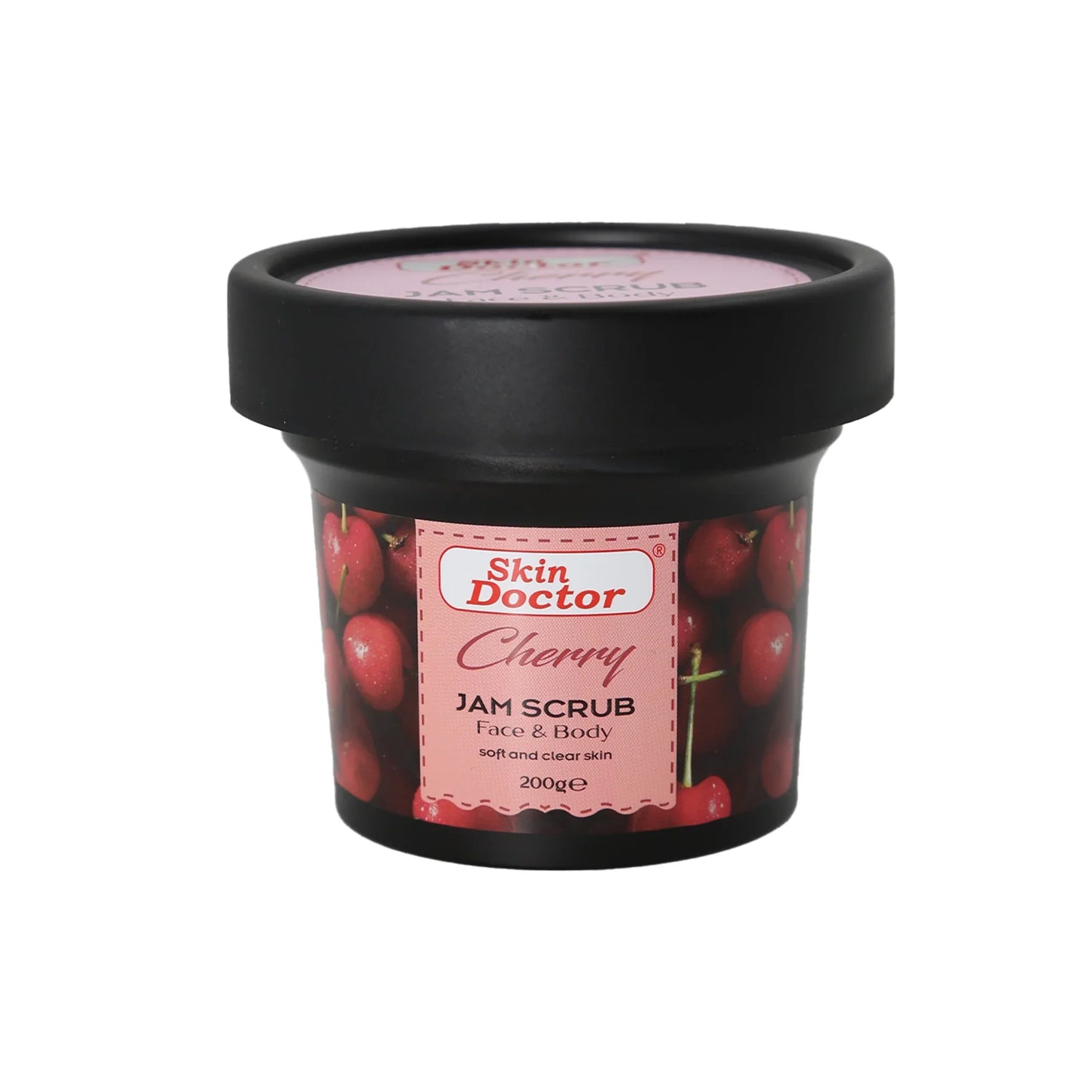 Cherry Jam Scrub for Face &amp; Body 200g