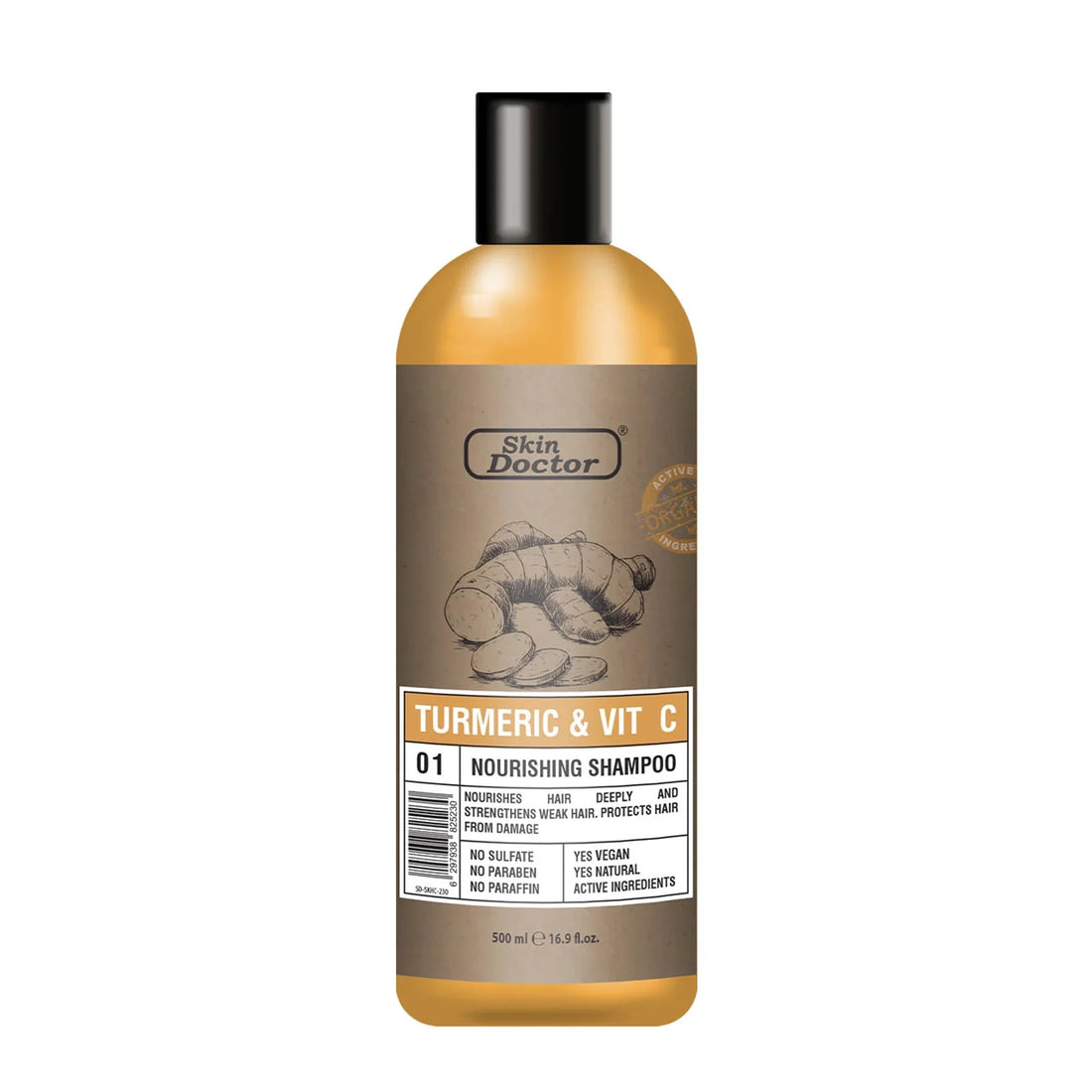 Turmeric &amp; Vit C Nourishing Shampoo 500ml