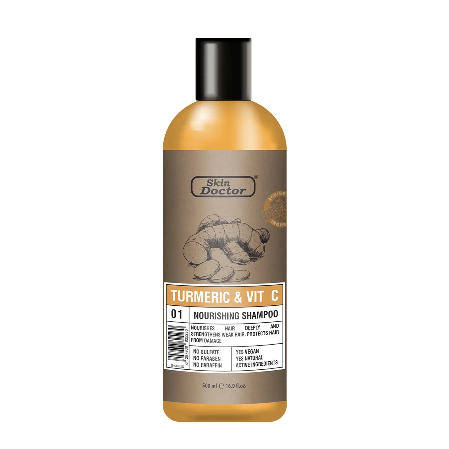Turmeric &amp; Vit C Nourishing Shampoo 500ml