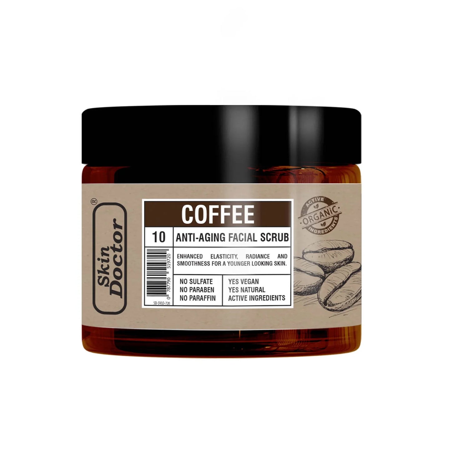 Coffee Anti-aging Facial Scrub 150ml
