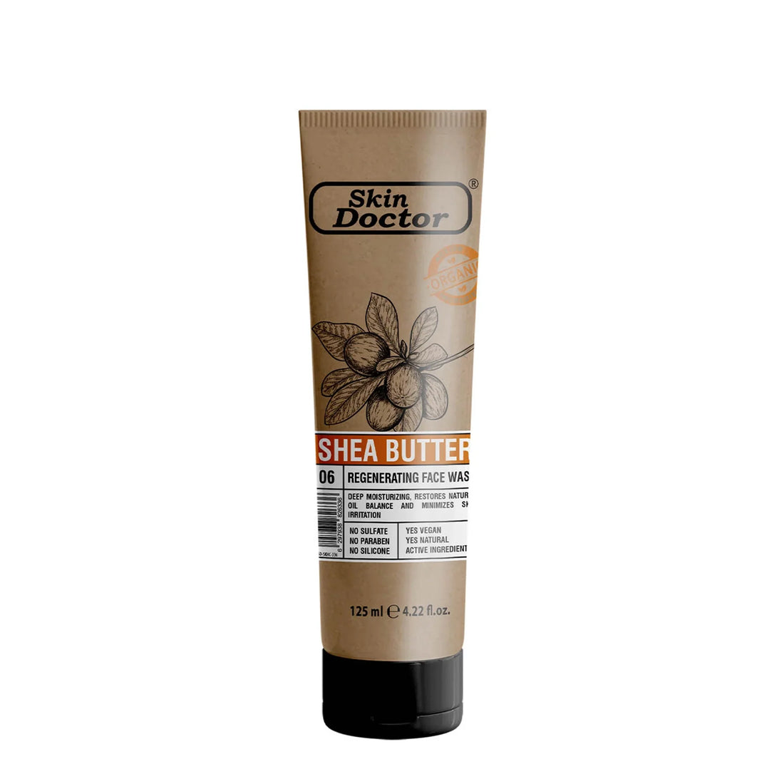 Shea Butter Regenerating Face Wash 125ml