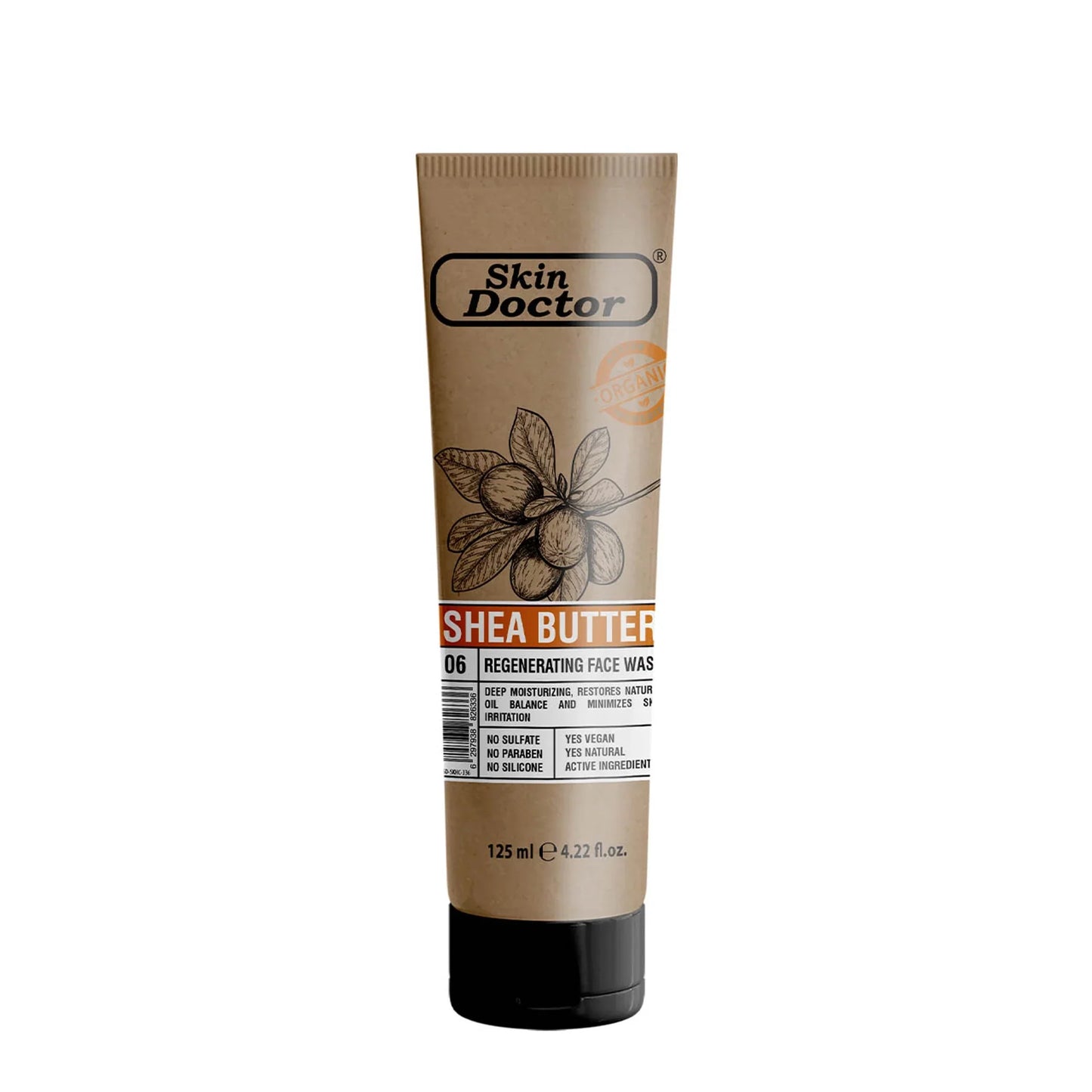 Shea Butter Regenerating Face Wash 125ml