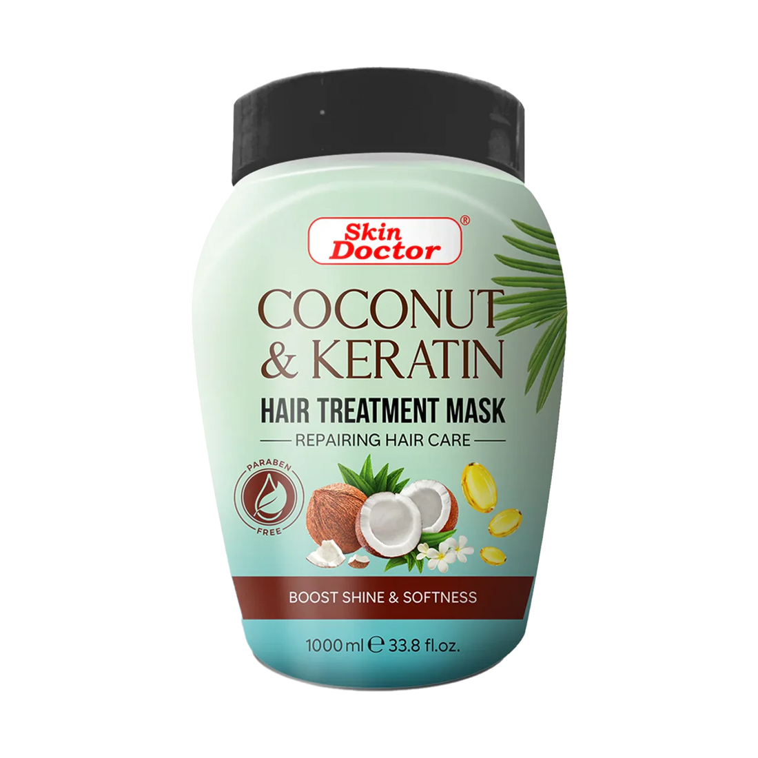 Coconut &amp; Keratin Hot Oil Hair Treatment 1000ml