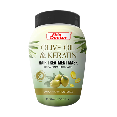 Olive Oil & Keratin Hot Oil Hair Treatment 1000ml