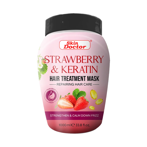 Strawberry & Keratin Hot Oil Hair Treatment 1000ml