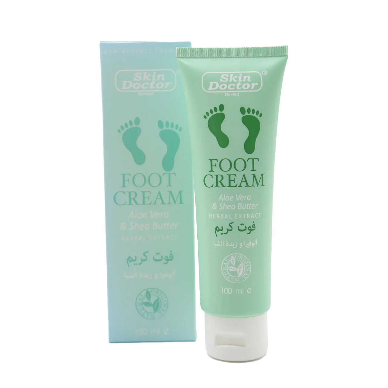 Foot Cream with Aloe Vera &amp; Shea Butter Extract 100ml