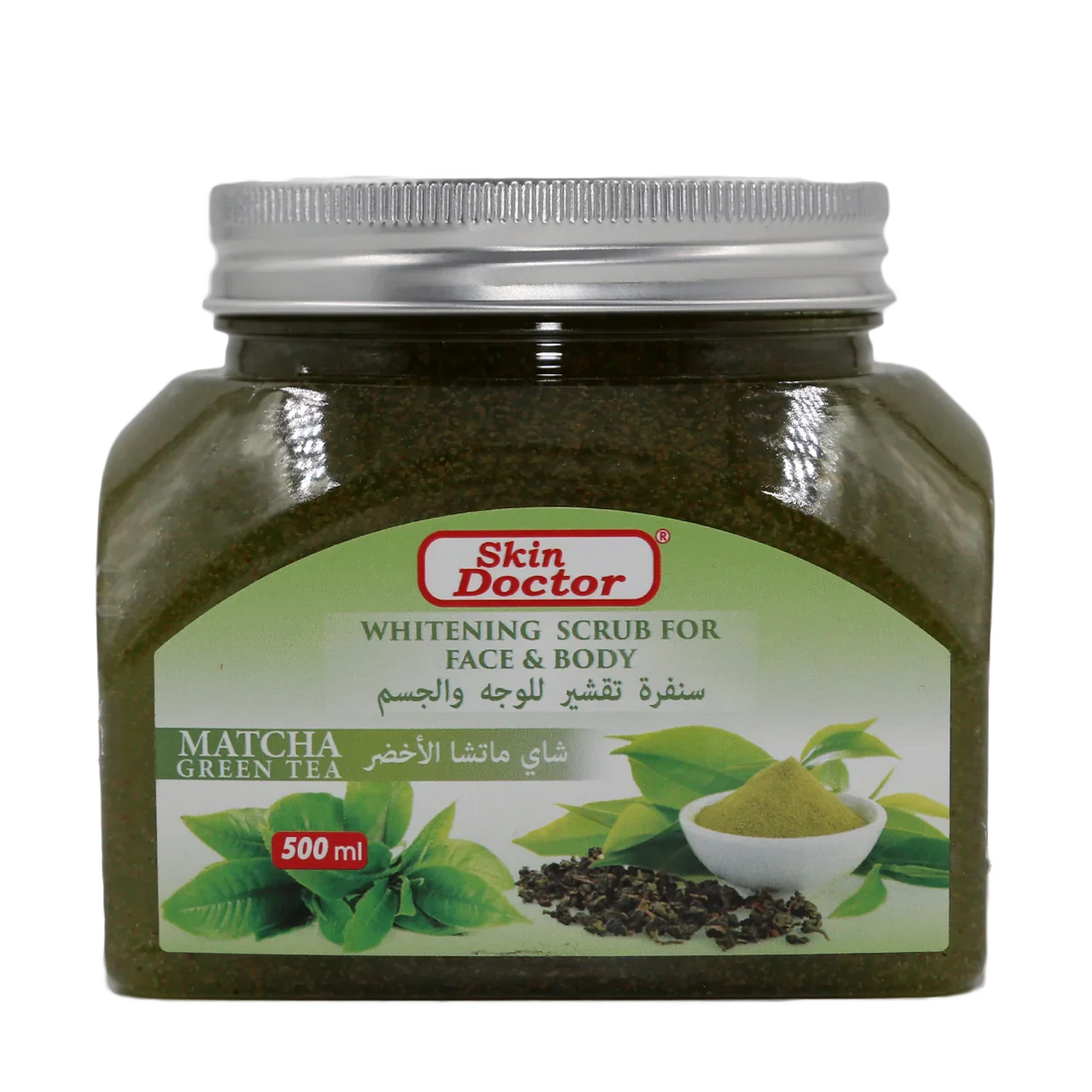 Matcha Green Tea Whitening Scrub For Face &amp; Body 500g