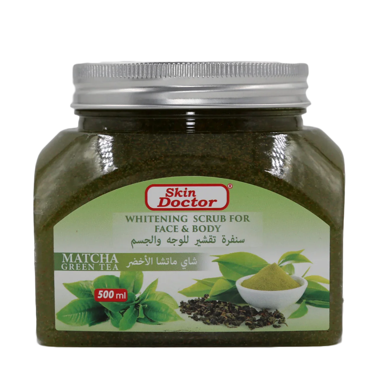 Matcha Green Tea Whitening Scrub For Face &amp; Body 500g