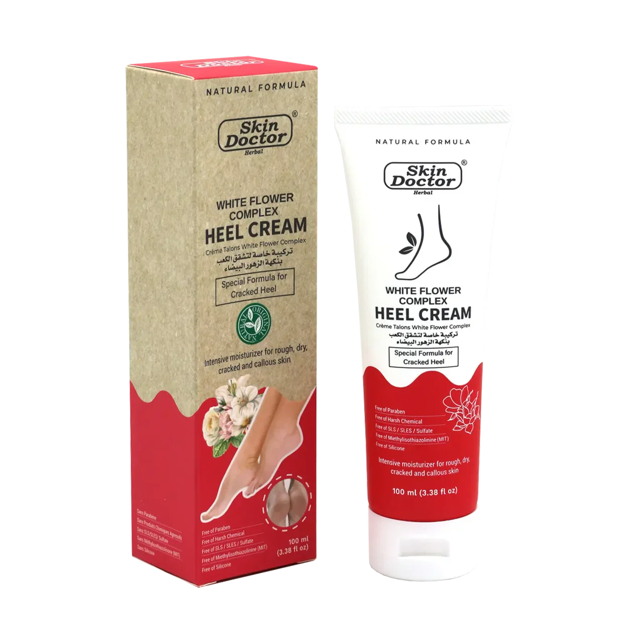 White Flower Extract Heel Cream 100ml