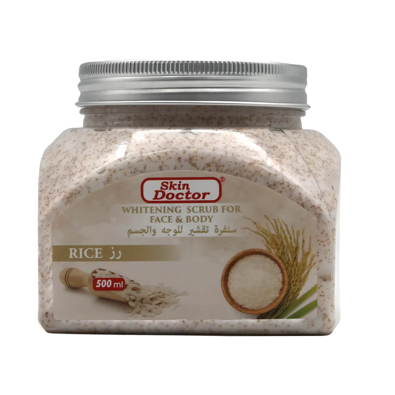 Rice Whitening Scrub For Face & Body 500g