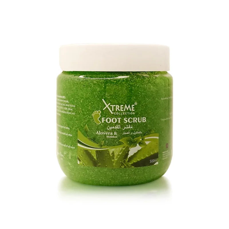 Aloe Vera &amp; Menthol Foot Scrub 500ml