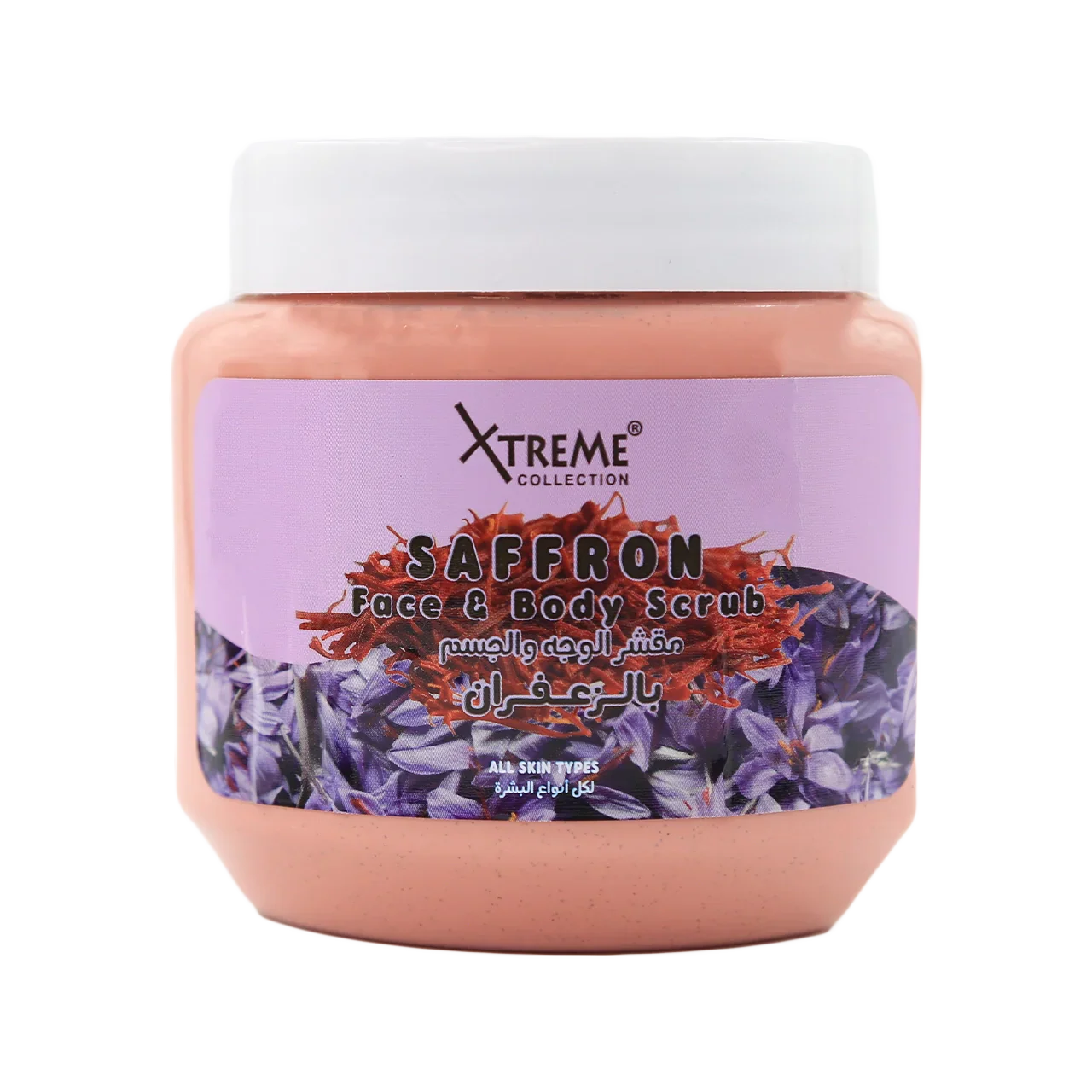 Saffron Face &amp; Body Scrub 500ml