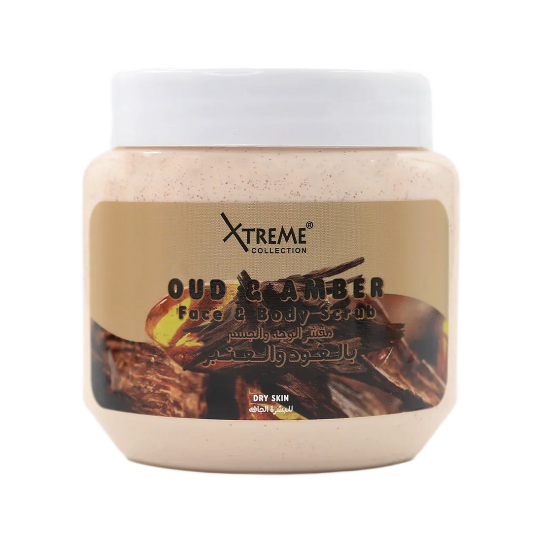 Oud &amp; Amber Face &amp; Body Scrub 500ml