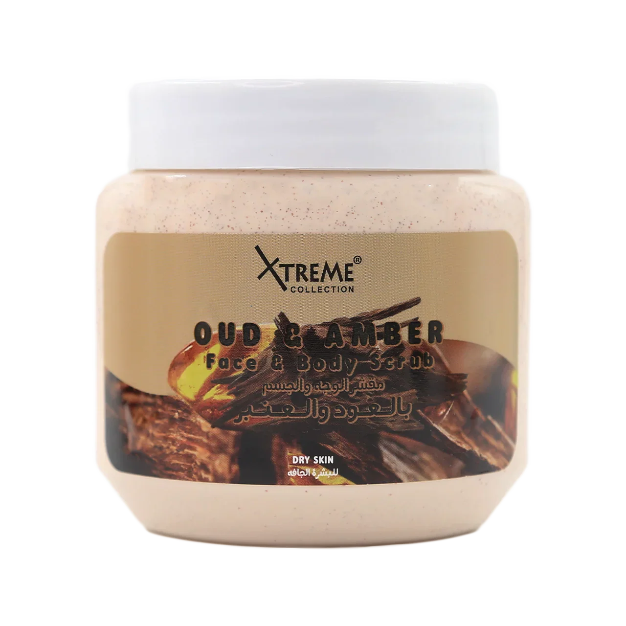 Oud &amp; Amber Face &amp; Body Scrub 500ml