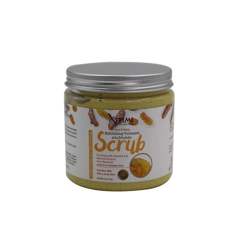 Exfoliating Turmeric Face & Body Scrub 500ml
