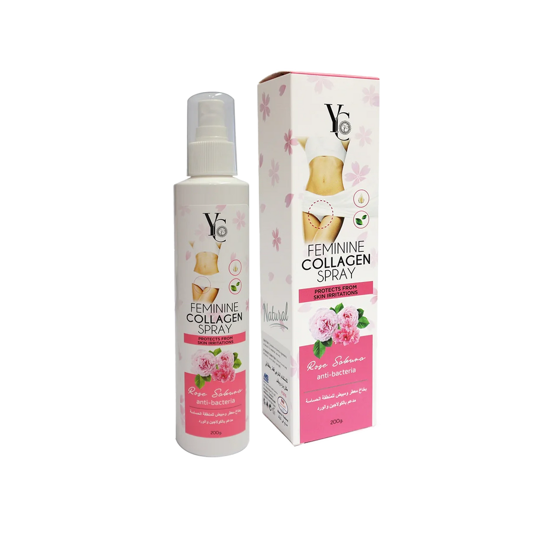 Feminine Collagen Spray with Rose Sakura 200g