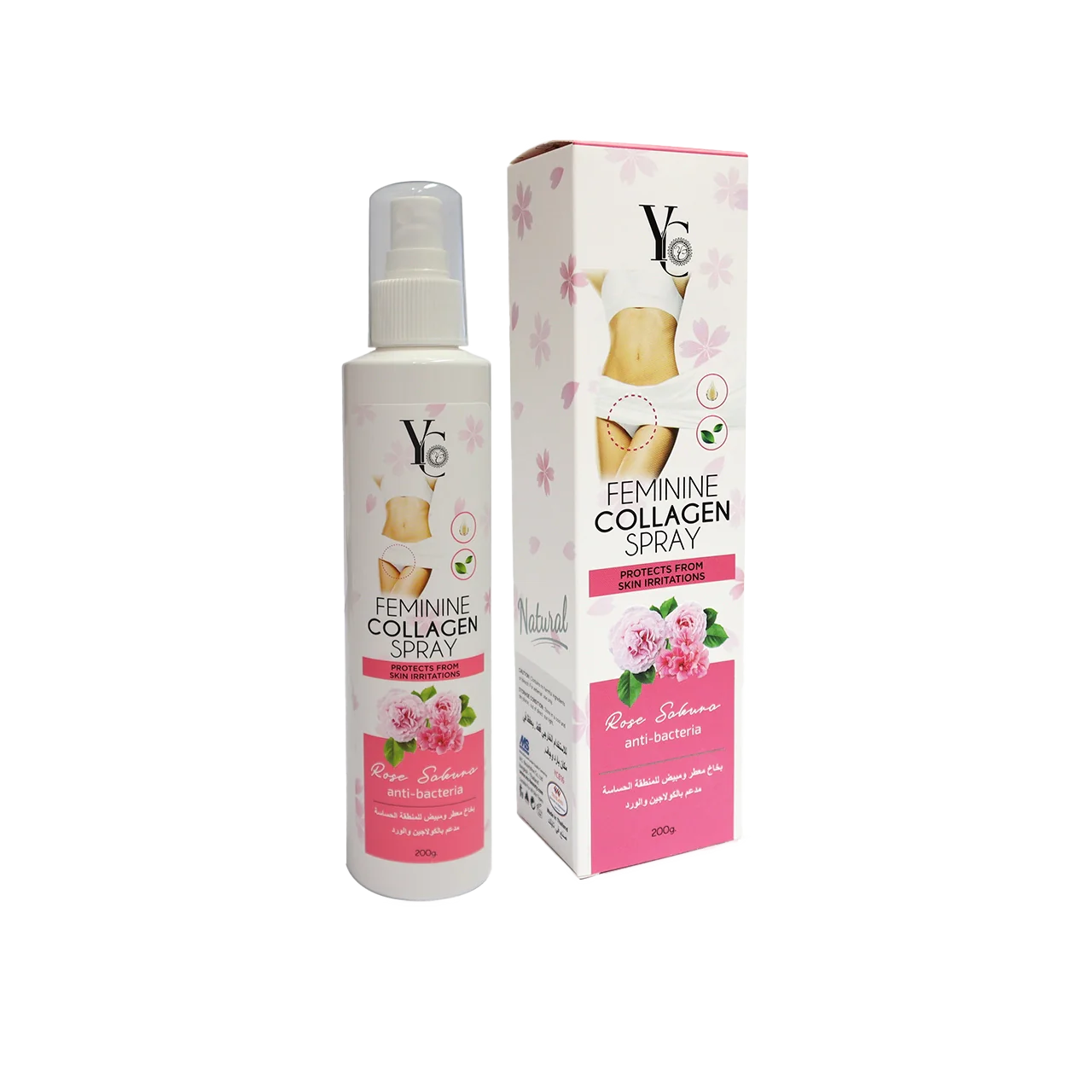 Feminine Collagen Spray with Rose Sakura 200g