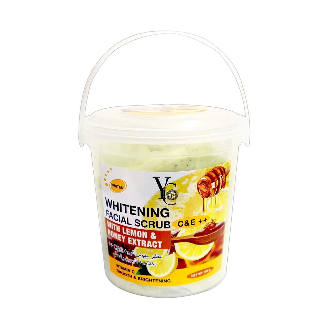 Whitening Facial Scrub With Lemon &amp; Honey Extract 450g