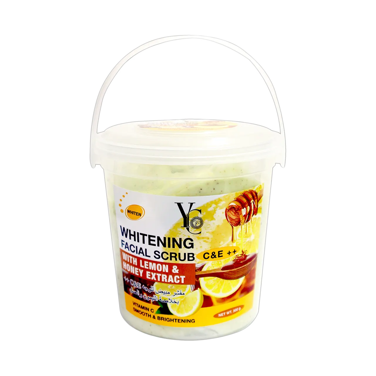 Whitening Facial Scrub With Lemon &amp; Honey Extract 450g