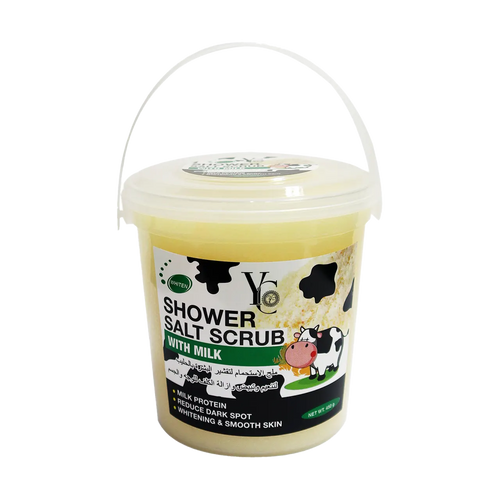 Shower Salt Scrub with Milk 450g
