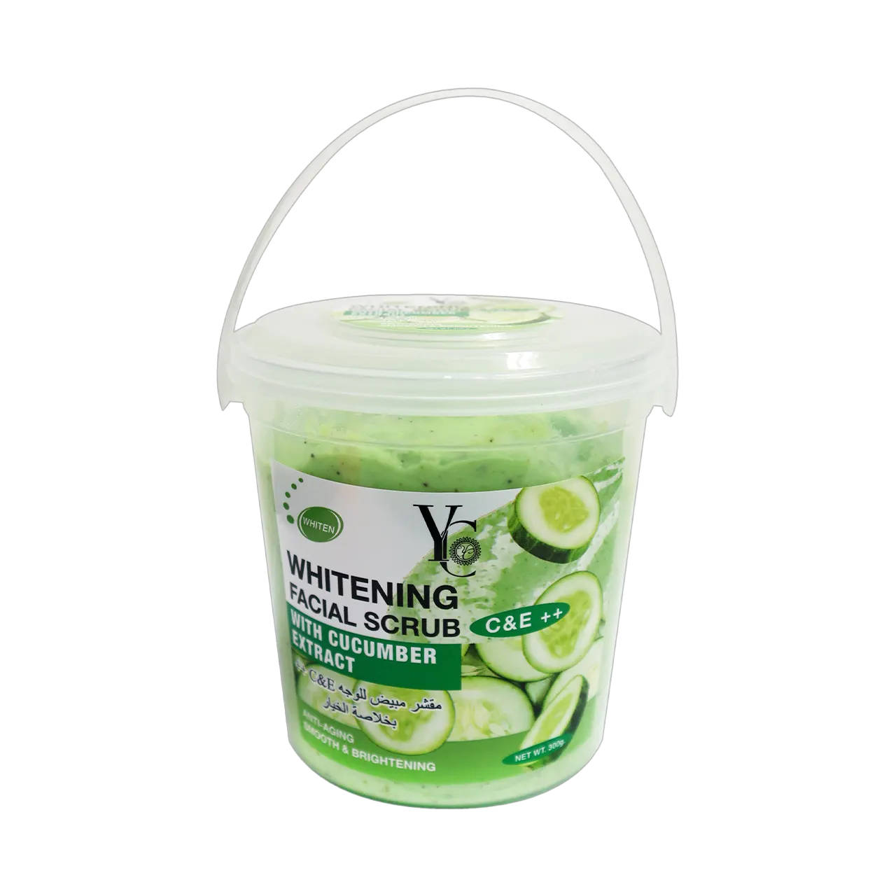 Whitening Facial Scrub with Cucumber Extract 450g