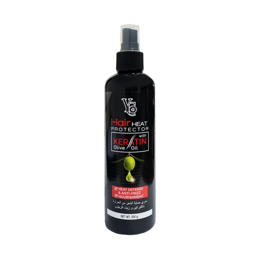 Hair Heat Protector with Keratin Olive Oil 200g