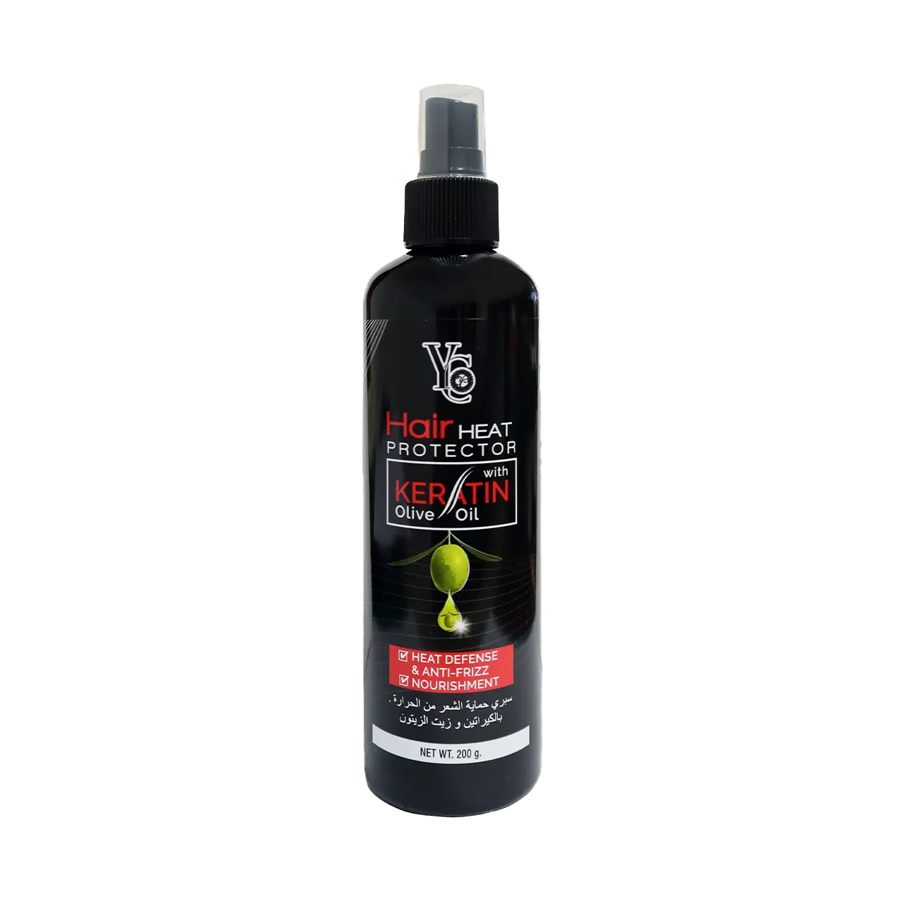 Hair Heat Protector with Keratin Olive Oil 200g