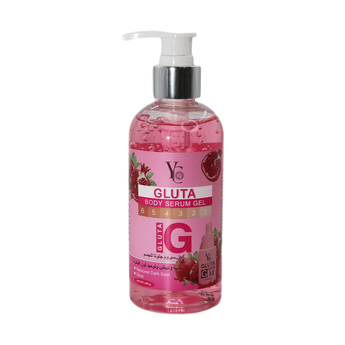 Gluta Body Serum Gel 250gr