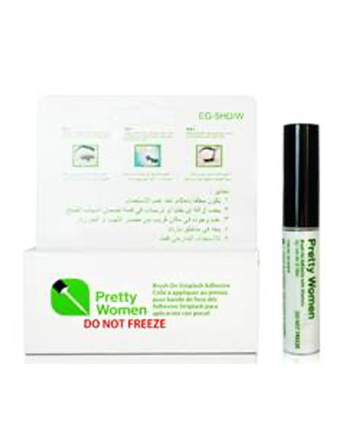 Pretty Woman Strip Lash Adhesive with Brush Applicator - Clear 5g