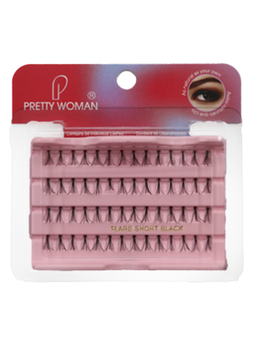 Pretty Woman Flare Eyelashes (Short Length)